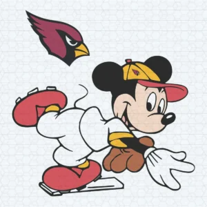 Arizona Cardinals And Mickey Lover NFL Football SVG
