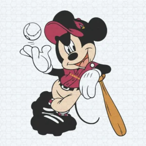 Arizona Cardinals And Mickey Mouse Super Bowl SVG