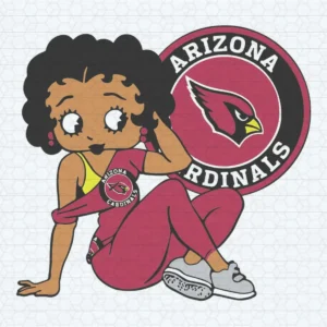 Arizona Cardinals Betty Boop Funny SVG For Lovers