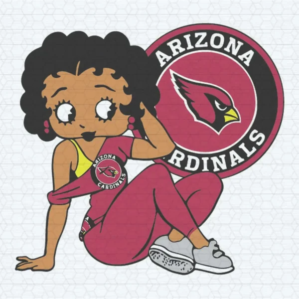 Arizona Cardinals Betty Boop Funny SVG For Lovers