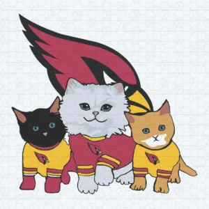 Arizona Cardinals Cat Lovers American Football Nfl Team SVG