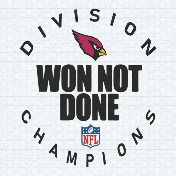 Arizona Cardinals Division Won Not Done Champion SVG