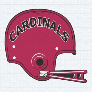 Arizona Cardinals Football Helmet SVG