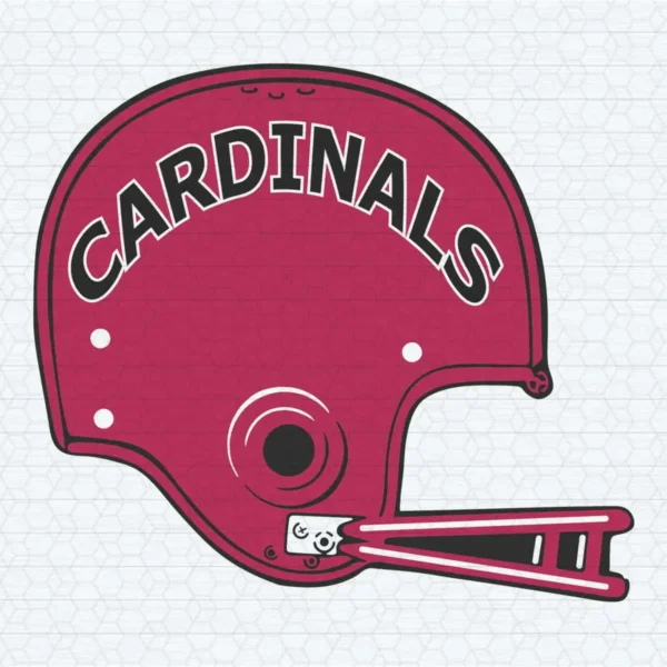 Arizona Cardinals Football Helmet SVG
