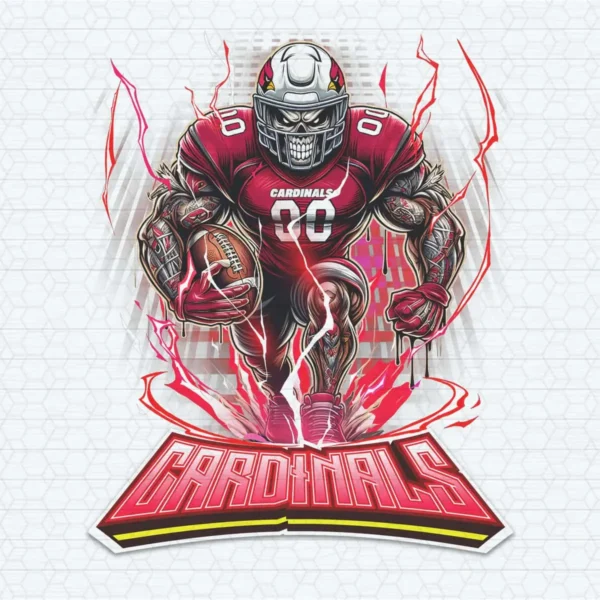 Arizona Cardinals Football Mascot Game Day PNG Download File