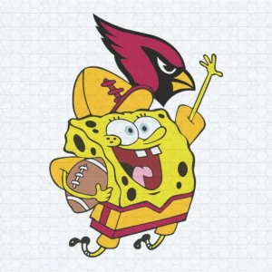 Arizona Cardinals Football Spongebob SVG