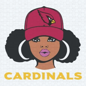 Arizona Cardinals Girl SVG