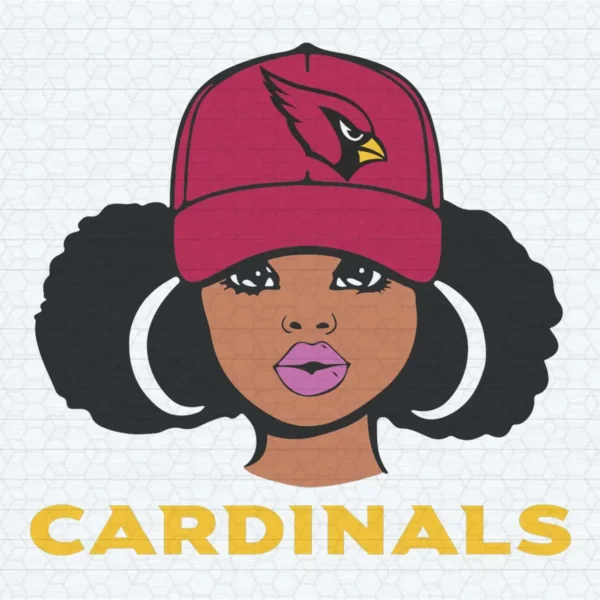 Arizona Cardinals Girl SVG