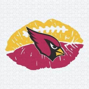 Arizona Cardinals NFL Logo With Sexy Lips SVG