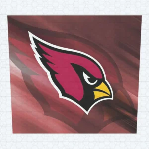 Arizona Cardinals NFL Team 20oz Tumbler PNG Design