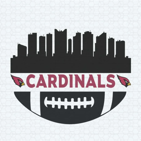 Arizona Cardinals Nfl Football Skyline SVG