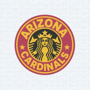 Arizona Cardinals Starbucks Coffee Wrap Logo SVG