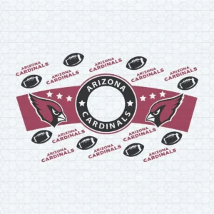 Arizona Cardinals Starbucks Wrap SVG