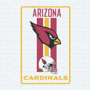 Arizona Cardinals Stripes And Helmet SVG