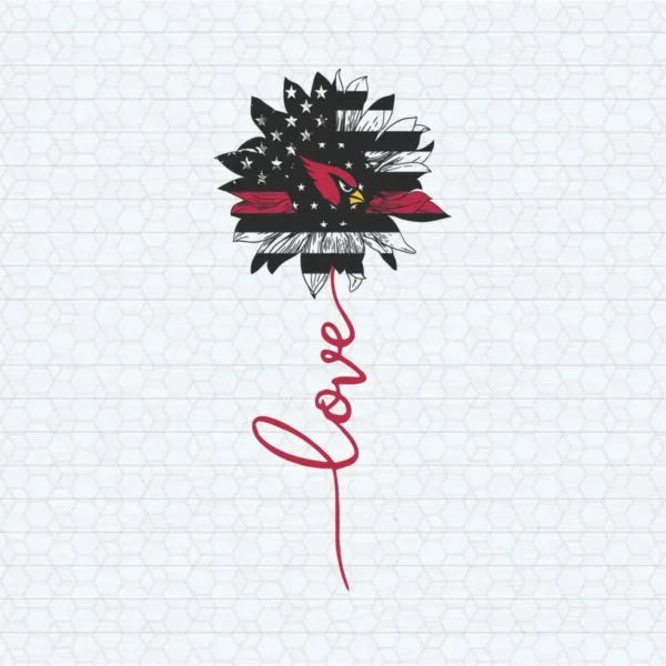 Arizona Cardinals Sunflower Logo SVG
