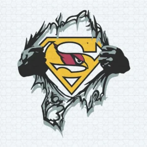 Arizona Cardinals Superman Super Bowl SVG