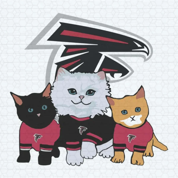 Atlanta Falcons Cat SVG Sport SVG Falcons Falcons SVG