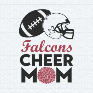 Atlanta Falcons Cheer Mom SVG