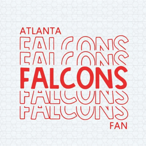 Atlanta Falcons Fan SVG Atlanta Falcons SVG