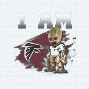 Atlanta Falcons I Am Groot PNG