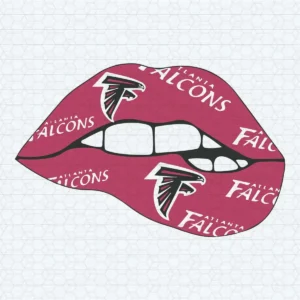 Atlanta Falcons Lip SVG
