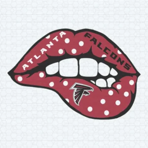 Atlanta Falcons Lips SVG