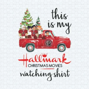 Atlanta Falcons My Hallmark Christmas Movies Watching SVG