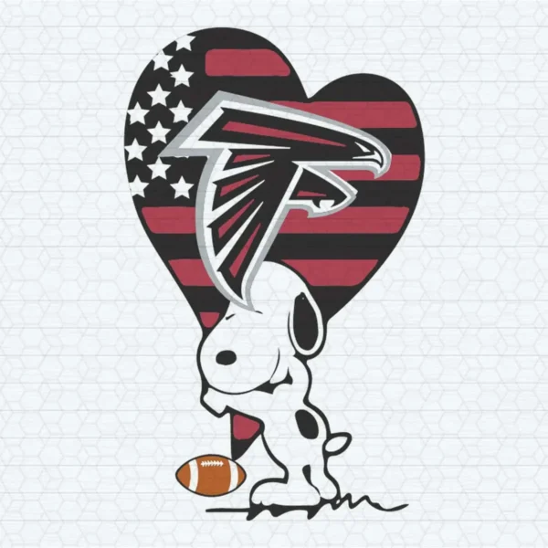 Atlanta Falcons Nfl Football The Peanuts Movie Adorable Snoopy SVG