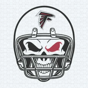 Atlanta Falcons Skull Helmet SVG