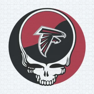 Atlanta Falcons Skull SVG