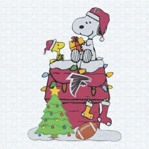 Atlanta Falcons Snoopy Christmas Nfl SVG
