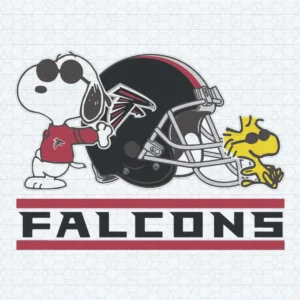 Atlanta Falcons Snoopy Woodstock SVG