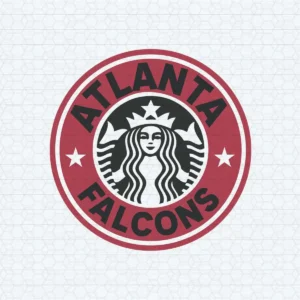 Atlanta Falcons Starbucks Wrap SVG, Sport SVG