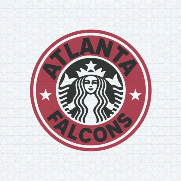 Atlanta Falcons Starbucks Wrap SVG, Sport SVG