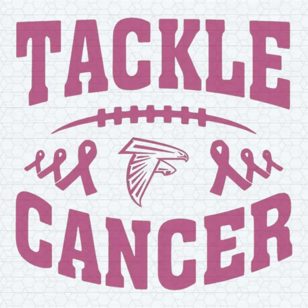 Atlanta Falcons Tackle Breast Cancer SVG