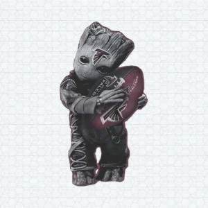 Baby Groot Hug Atlanta Falcons Football Nfl PNG