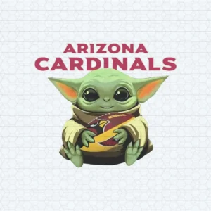 Baby Yoda Loves The Arizona Cardinals Star Wars NFL PNG
