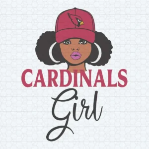 Beautiful Cardinals Girl SVG
