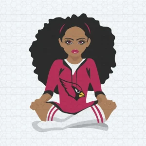 Black Girl Love Arizona Cardinals Football Teams SVG
