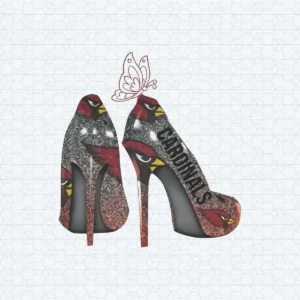 Butterfly High Heels Arizona Cardinals PNG