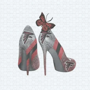 Butterfly High Heels Atlanta Falcons PNG