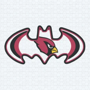 Cardinals Batman Logo SVG