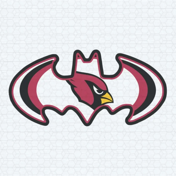 Cardinals Batman Logo SVG