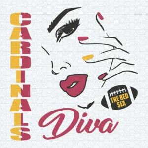 Cardinals Diva The Red Sea Best SVG