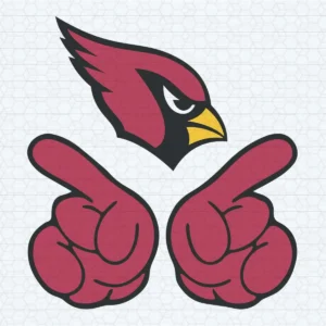 Cardinals Foam Fingers SVG