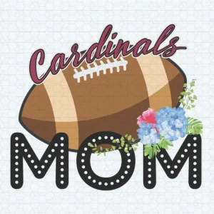 Cardinals Football Mom Gift Diy Crafts SVG