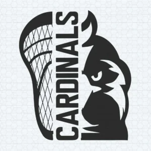 Cardinals Lacrosse Cut File Sport SVG