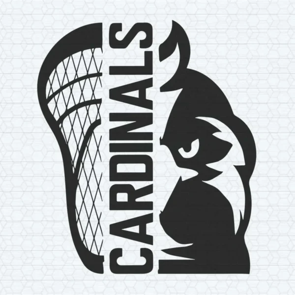 Cardinals Lacrosse Cut File Sport SVG