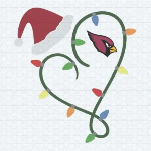 Christmas And Arizona Cardinals Logo SVG