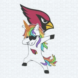 Dabbing Hip Hop Unicorn Dab Arizona Cardinals SVG
